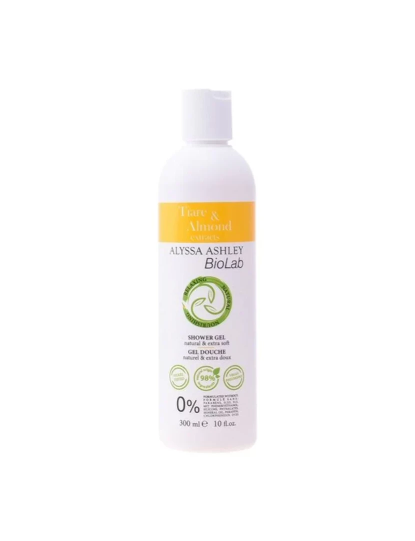 imagem de Duche Gel Biolab Tiare & Almond Alyssa Ashley (300 Ml)1