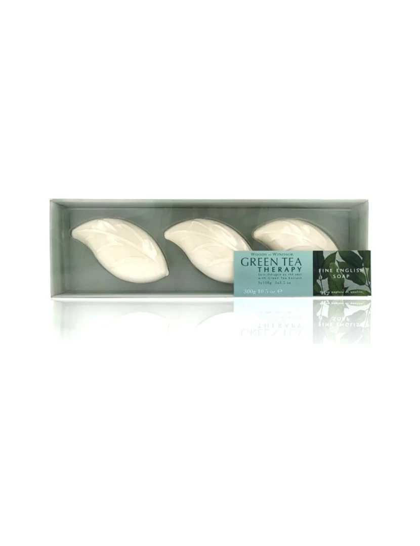 imagem de Soap Bar Woods Of Windsor Green Tea Therapy (3 Uds)1