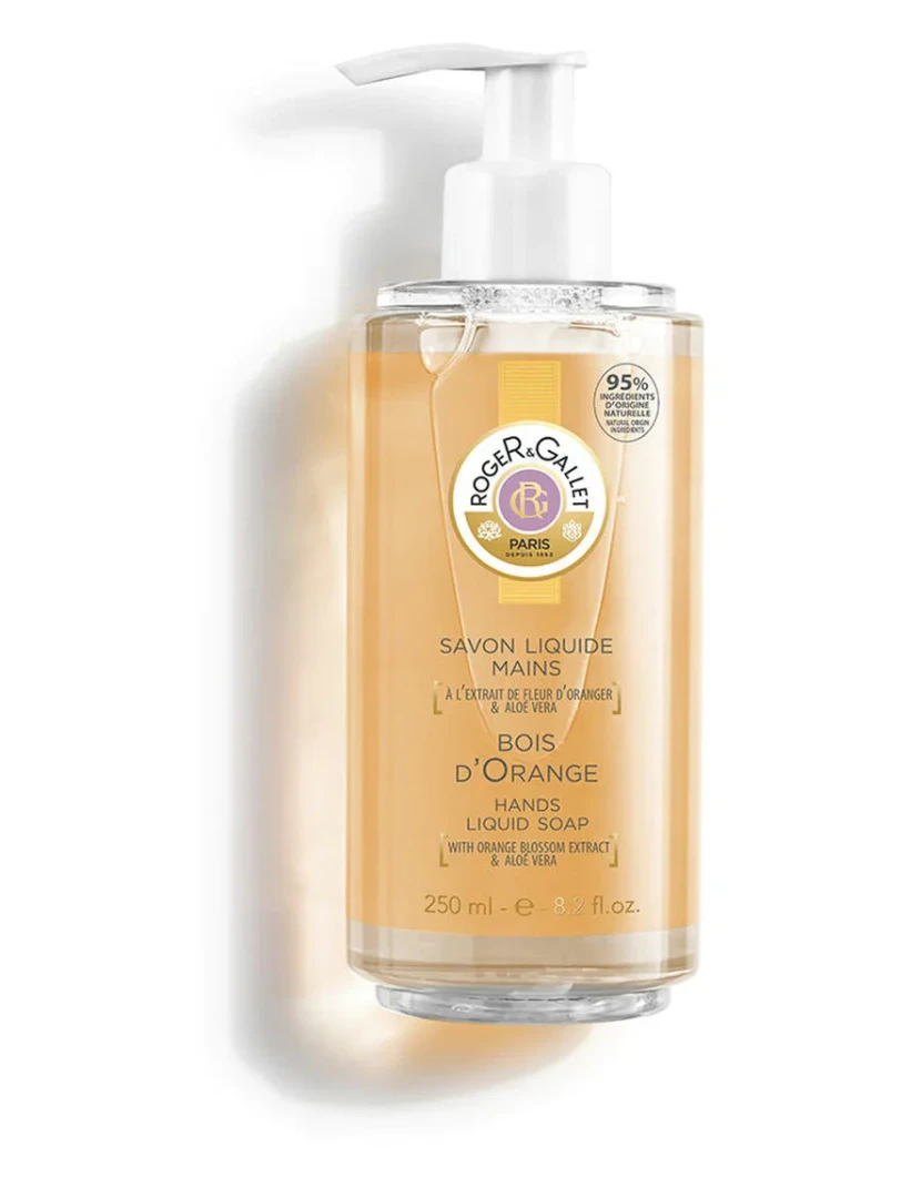 imagem de Dispensador de sabão de mão Roger & Gallet Bois D'orange (250 Ml)1