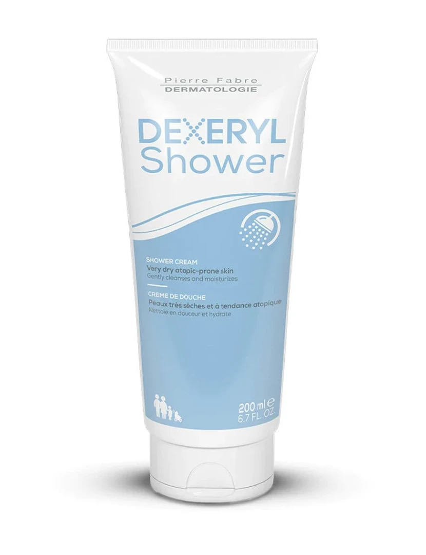 imagem de Creme de chuveiro Dexeryl Pele muito seca (200 Ml)1