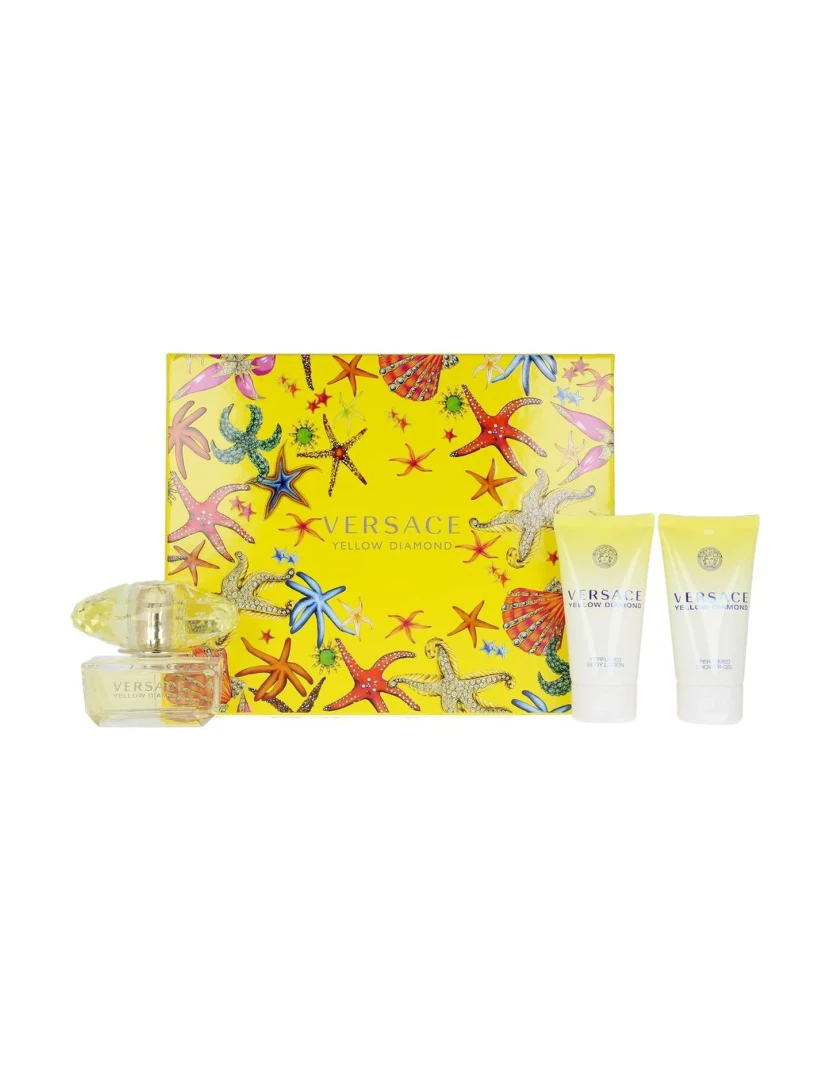 imagem de Conjunto de perfume feminino Versace Yellow Diamond 3 peças1