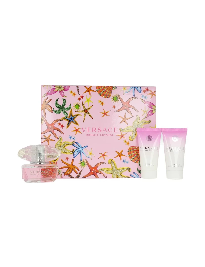 imagem de Conjunto de perfume feminino Versace brilhante cristal 3 peças1