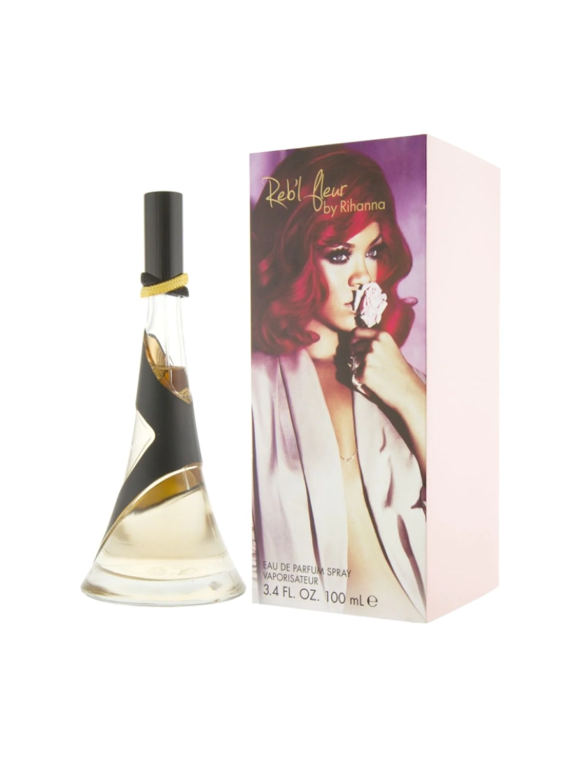 Rihanna - Perfume feminino Rihanna Edp Reb'l Fleur