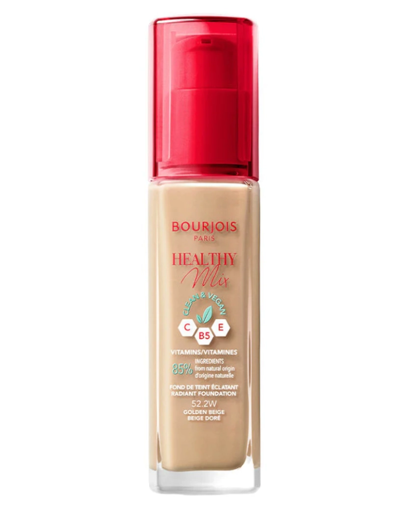 imagem de Liquid Make Up Base Bourjois Mistura Saudável Nâo 523 30 Ml1