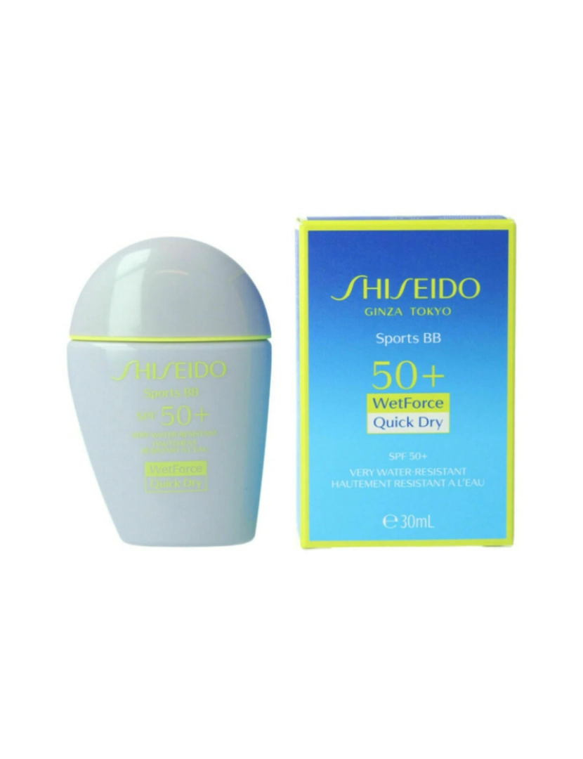 imagem de Efeito de Maquiagem Hydrating Cream Sun Care Sports Shiseido Spf50+ (12 G)1