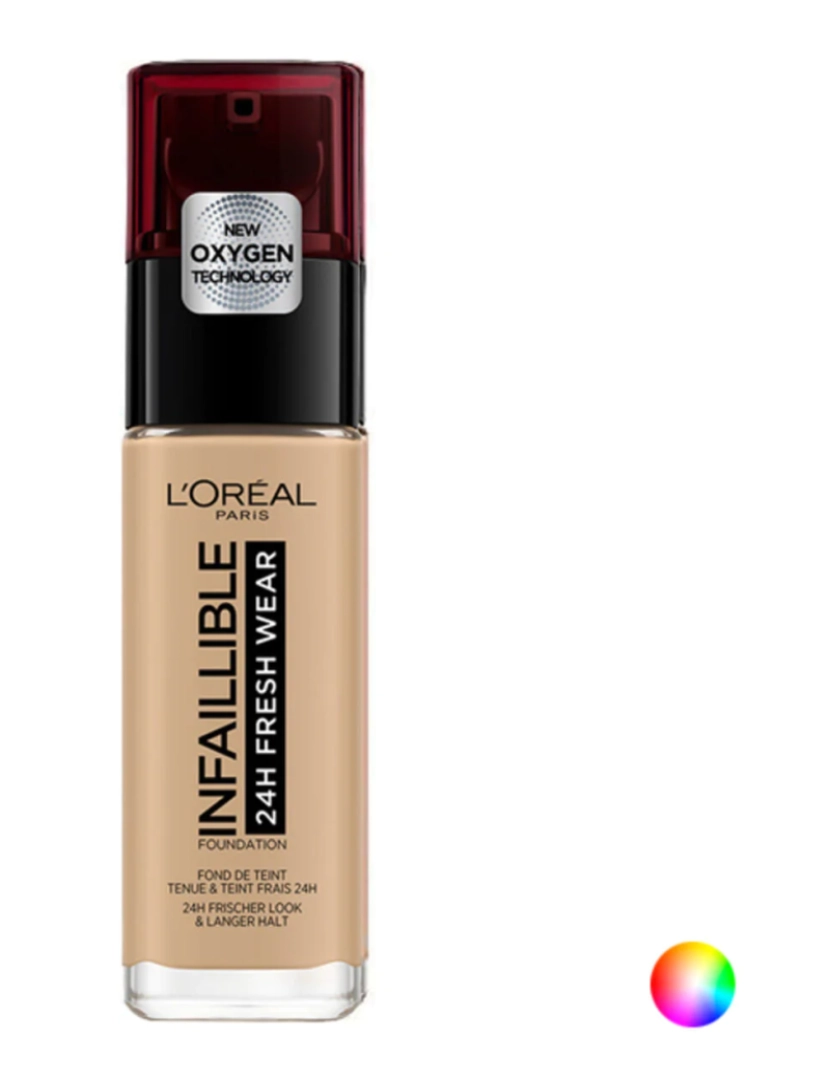 imagem de Liquid Make Up Base Infaillible 24H L'oreal Make Up (30 Ml) (30 M) (30 Ml)1