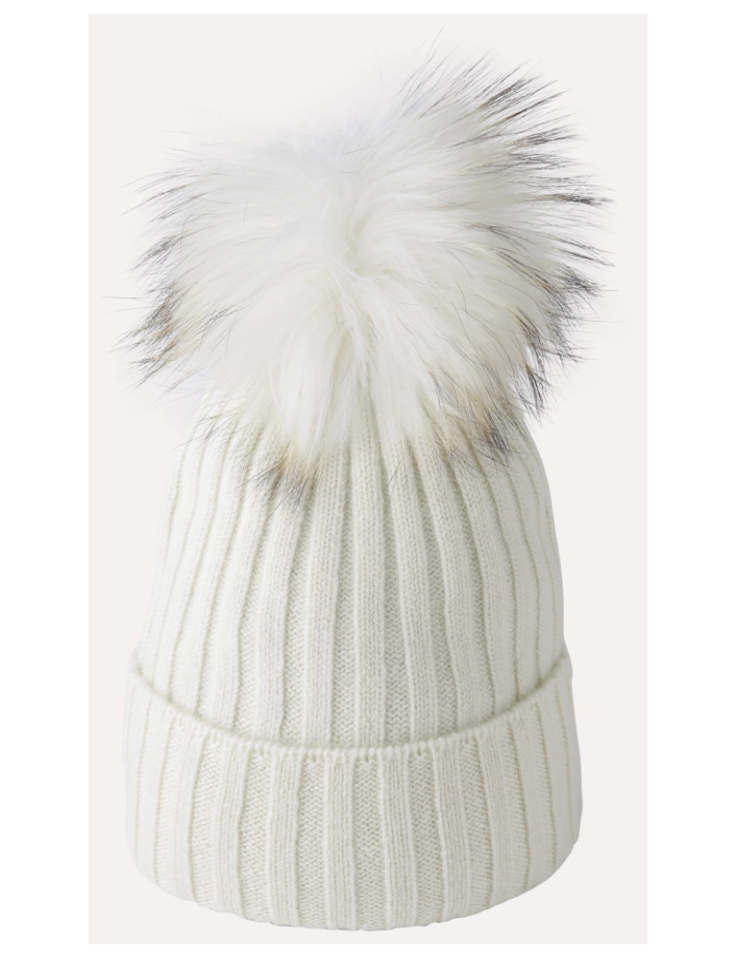 imagem de Aica Cashmere Beanie Off White1