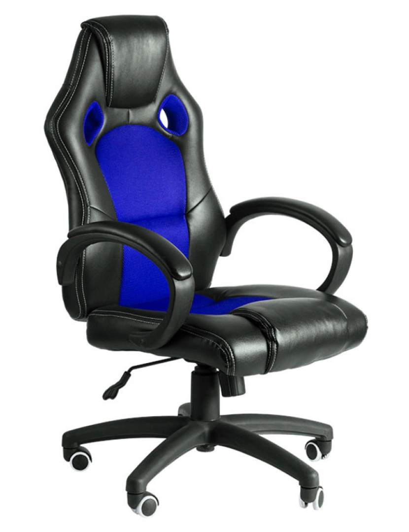 Presentes Miguel - Cadeira Pro - Azul e Preto