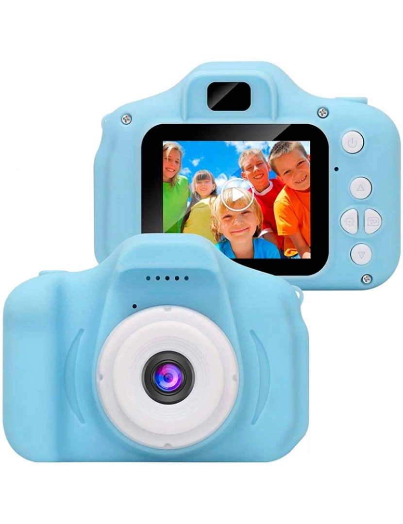 imagem de Câmara Fotos E Vídeos Infantil Azul1