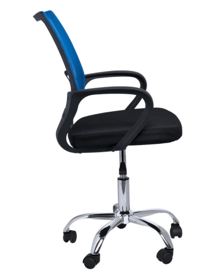imagem de Cadeira Win Pro Azul E Preta4