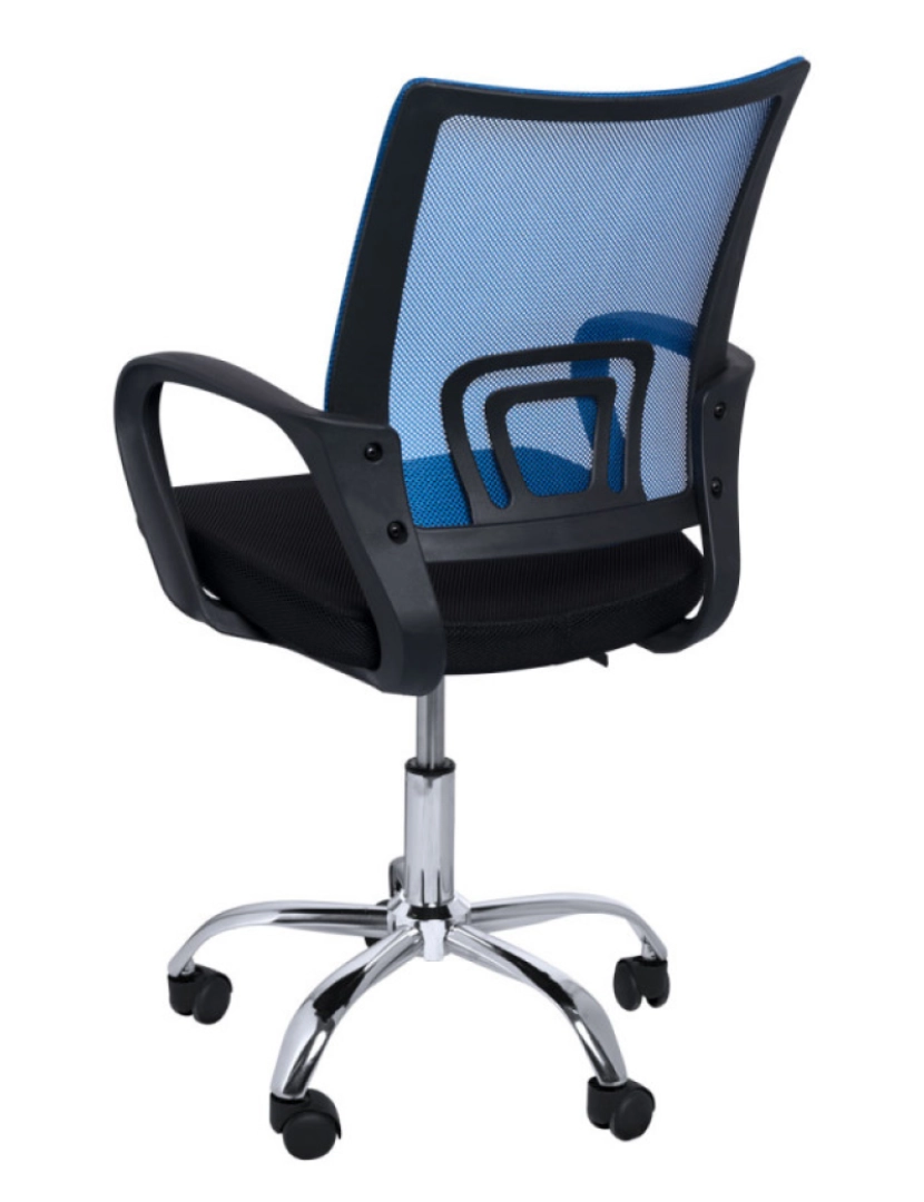 imagem de Cadeira Win Pro Azul E Preta5