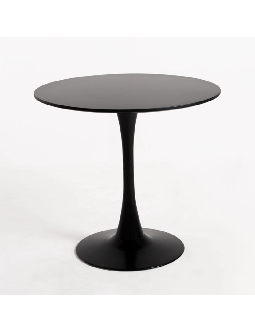 Presentes Miguel - Mesa Kolio 80 cm - Preto