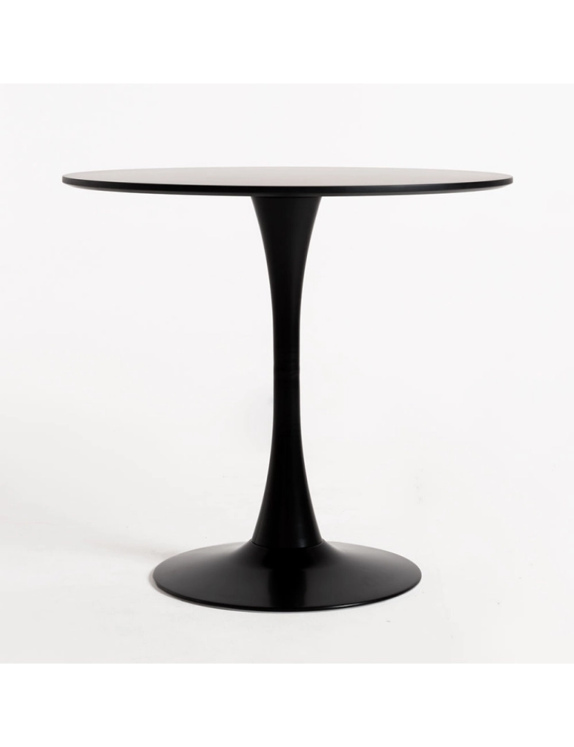 imagem de Mesa Kolio 80 cm - Preto3