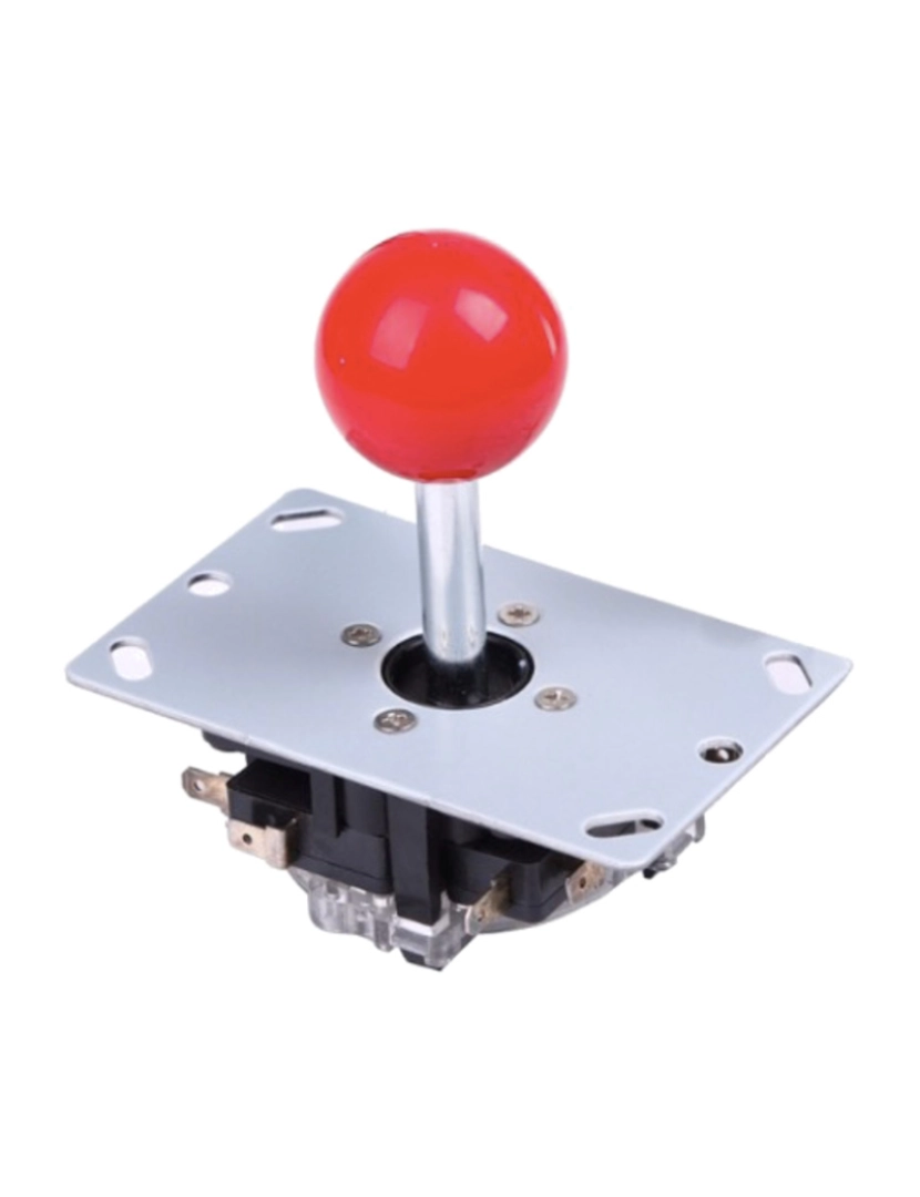 Div - Joystick P/ Máquinas Jogos Arcade C/ 4 MicrosWitch          