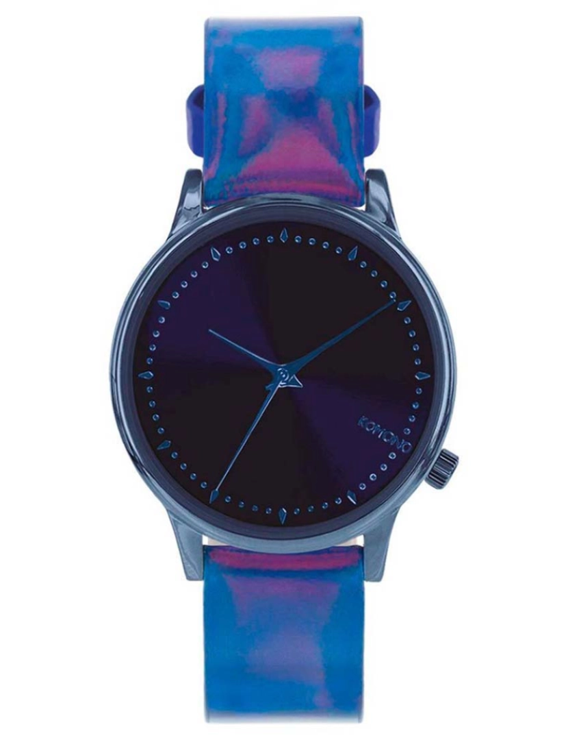 Komono - Relógio Senhora Estelle Iridescent Cobalt 