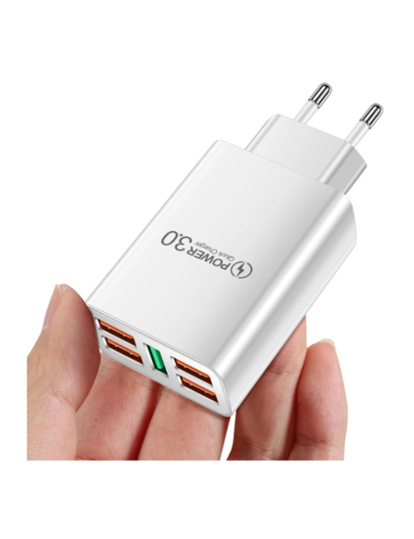 Smartek - Carregador 5 portas - 5 xUSB Plug 5 portas Tipo USB 