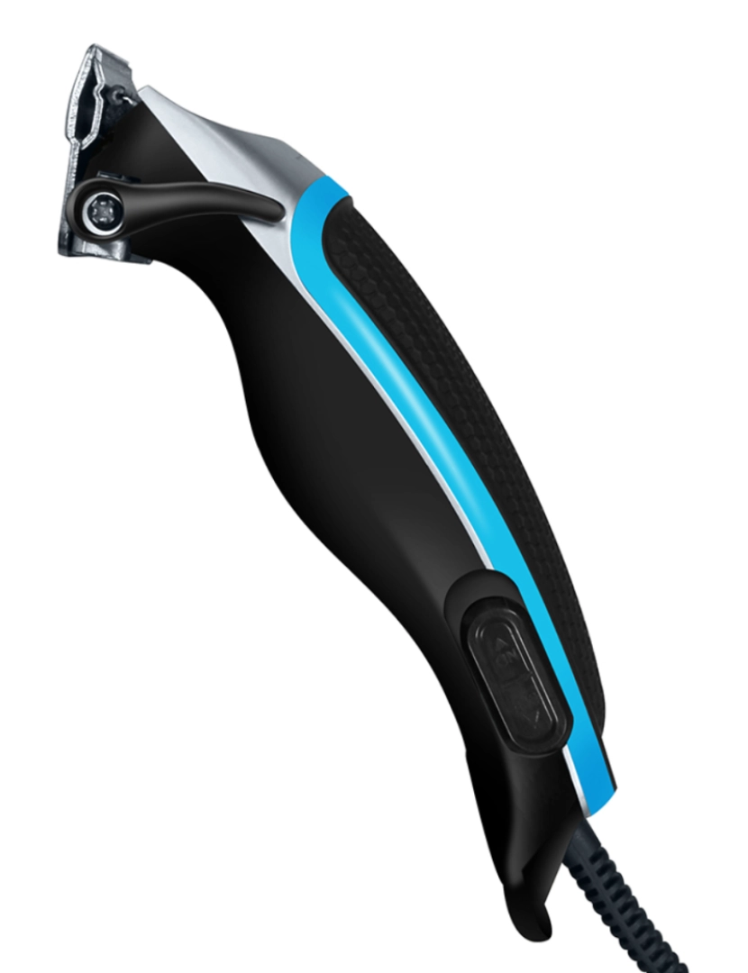 imagem de Corte de cabelo elétrico, 10w., 4 pentes, azul2