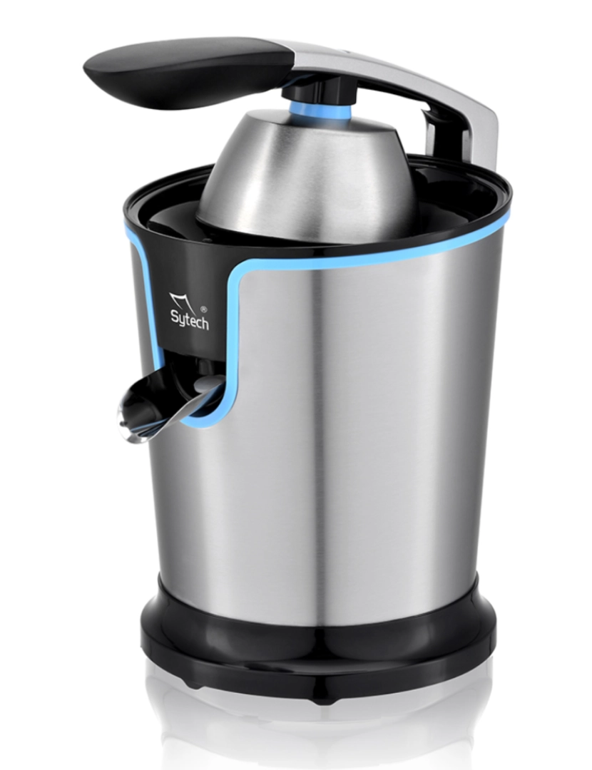 Sytech - Polimento de braço elétrico, 160W, aço inoxidável, azul