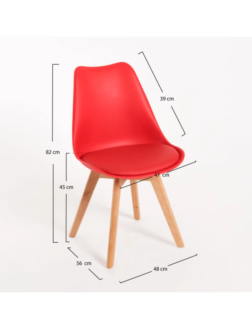 imagem de Cadeira Synk Pro - Vermelho3