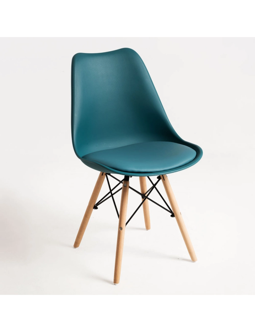 Presentes Miguel - Cadeira Tilsen - Verde-azulado