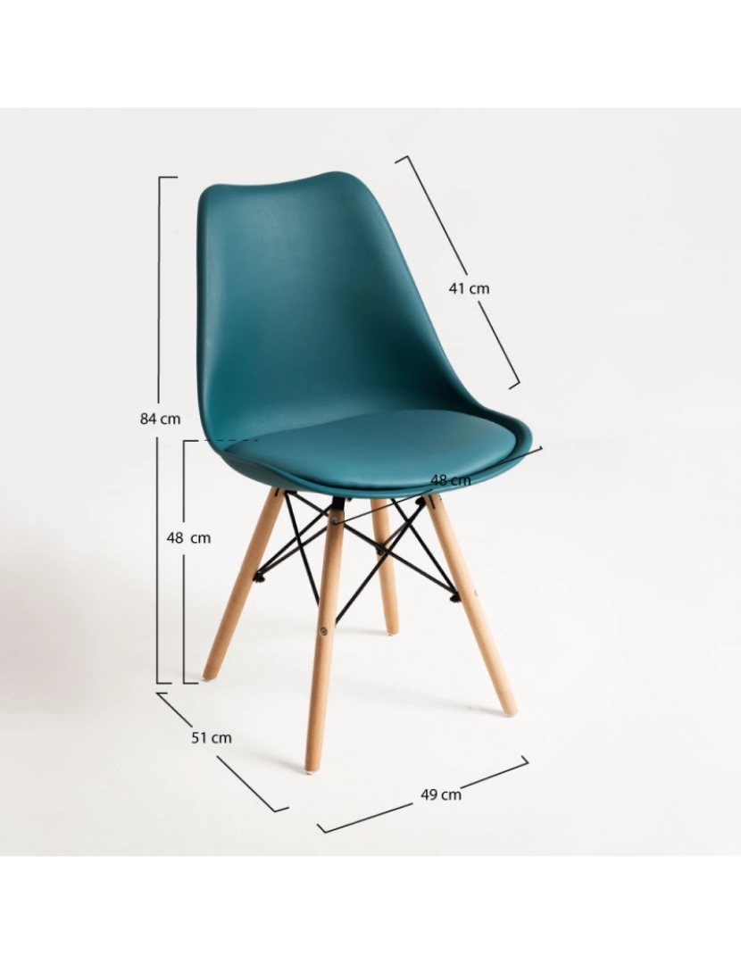 imagem de Cadeira Tilsen - Verde-azulado2