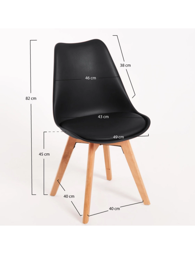 imagem de Cadeira Synk Basic - Preto3