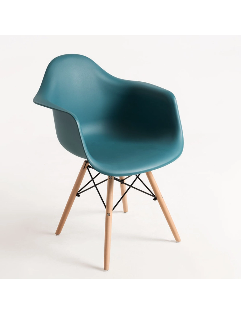 Presentes Miguel - Cadeira Dau - Verde-azulado