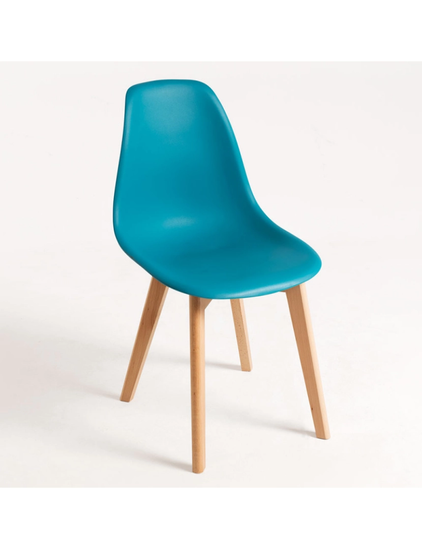 Presentes Miguel - Cadeira Kelen - Verde-azulado