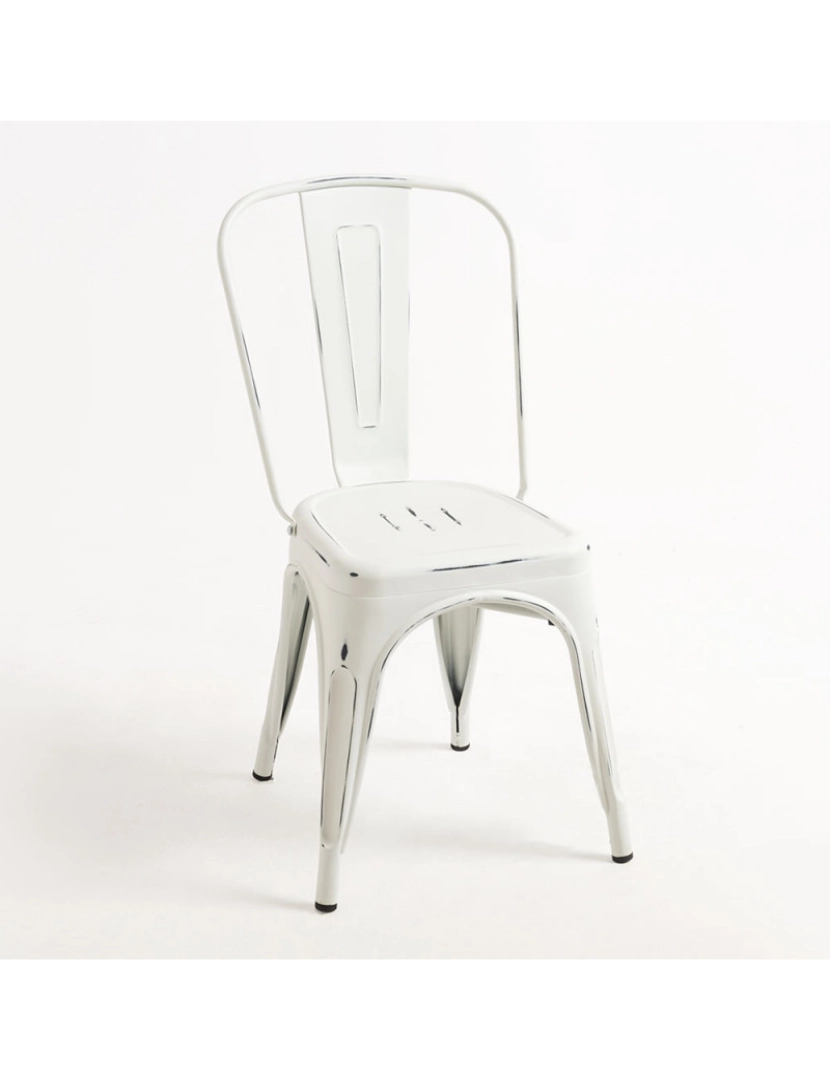 Presentes Miguel - Cadeira Torix Vintage - Branco vintage