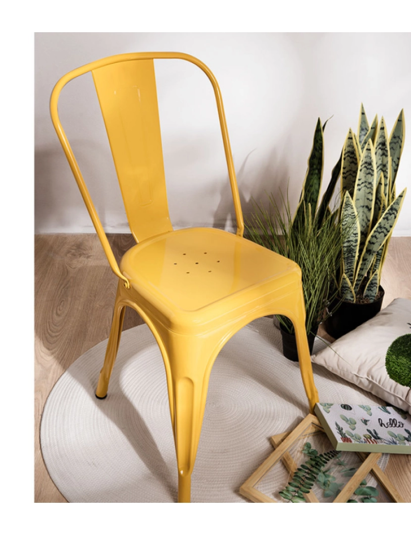 imagem de Cadeira Torix - Amarelo2