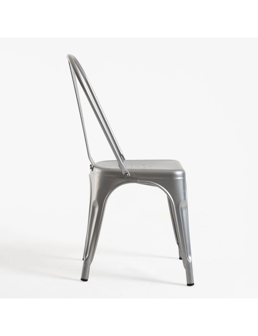 imagem de Cadeira Torix - Cinza metalizado3