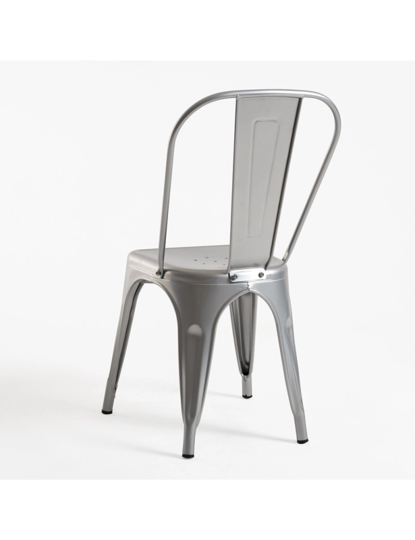 imagem de Cadeira Torix - Cinza metalizado4