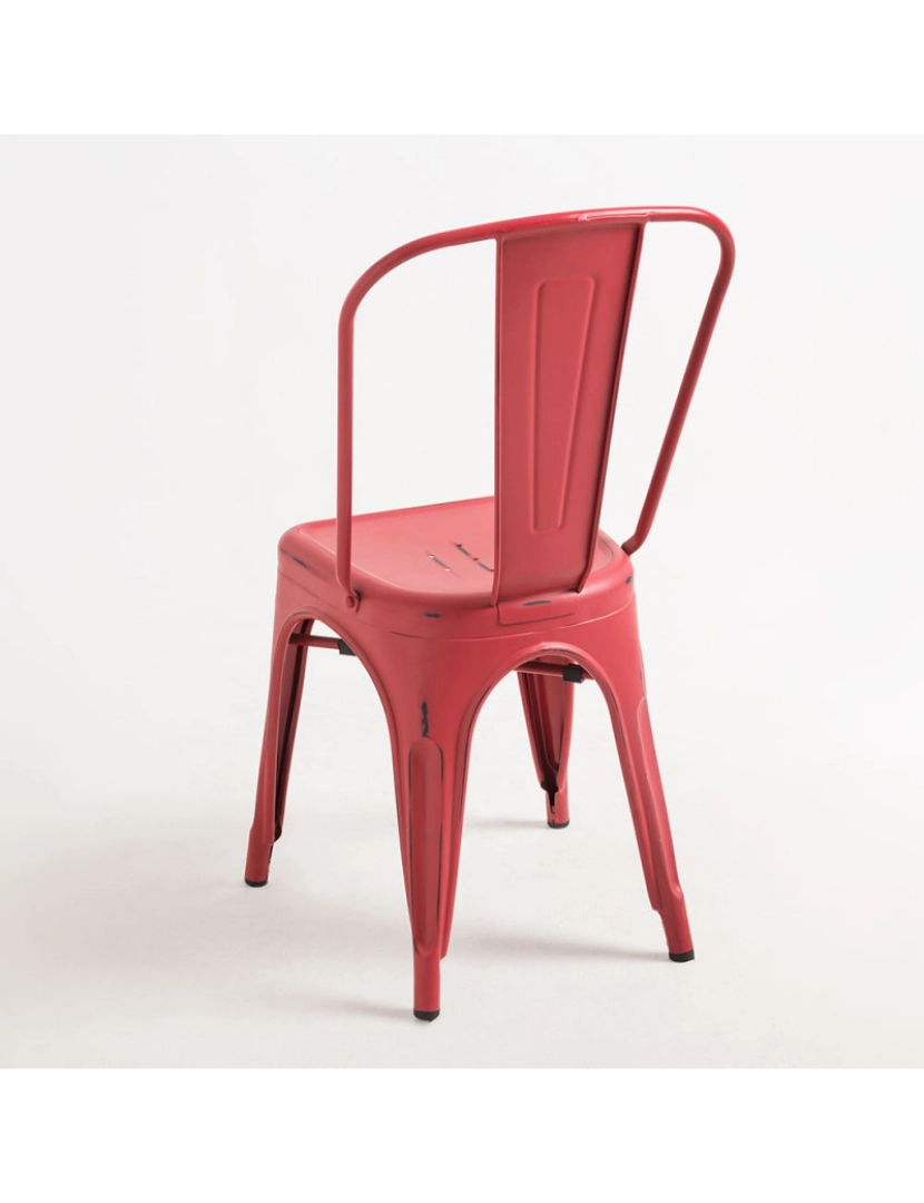 imagem de Cadeira Torix Vintage - Vermelho vintage5