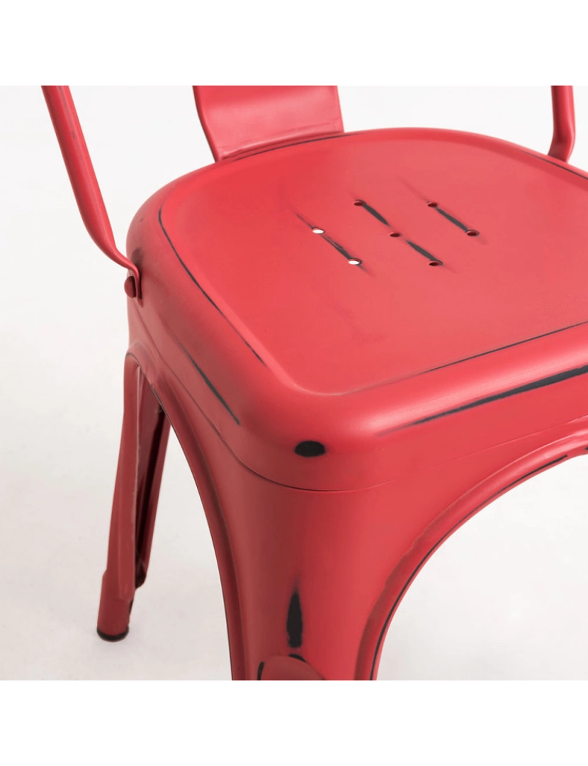 imagem de Cadeira Torix Vintage - Vermelho vintage7