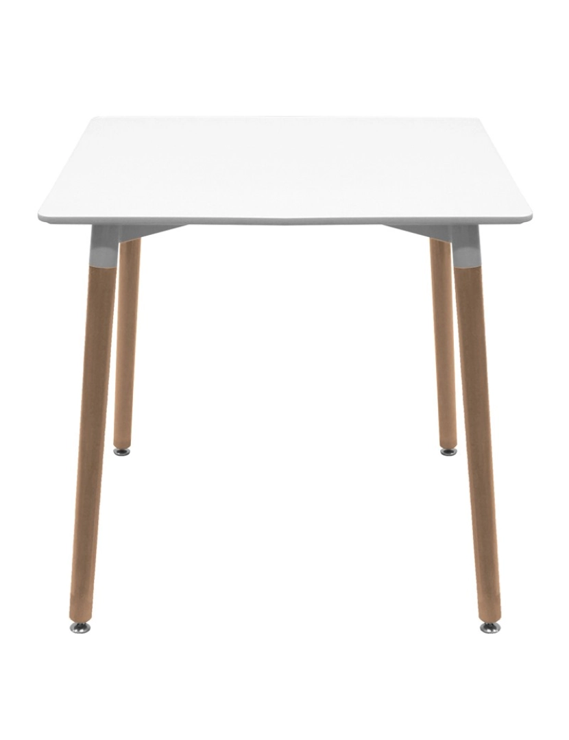 imagem de Mesa Tower Quadrada 80 cm - Branco2