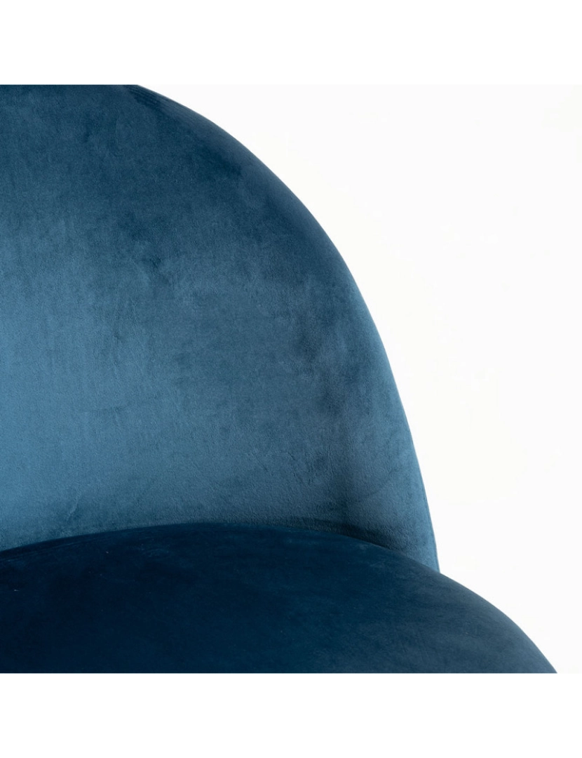 imagem de Cadeira Vint Veludo - Azul5