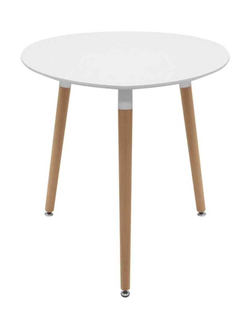 imagem de Mesa Tower Redonda 60 cm - Branco2