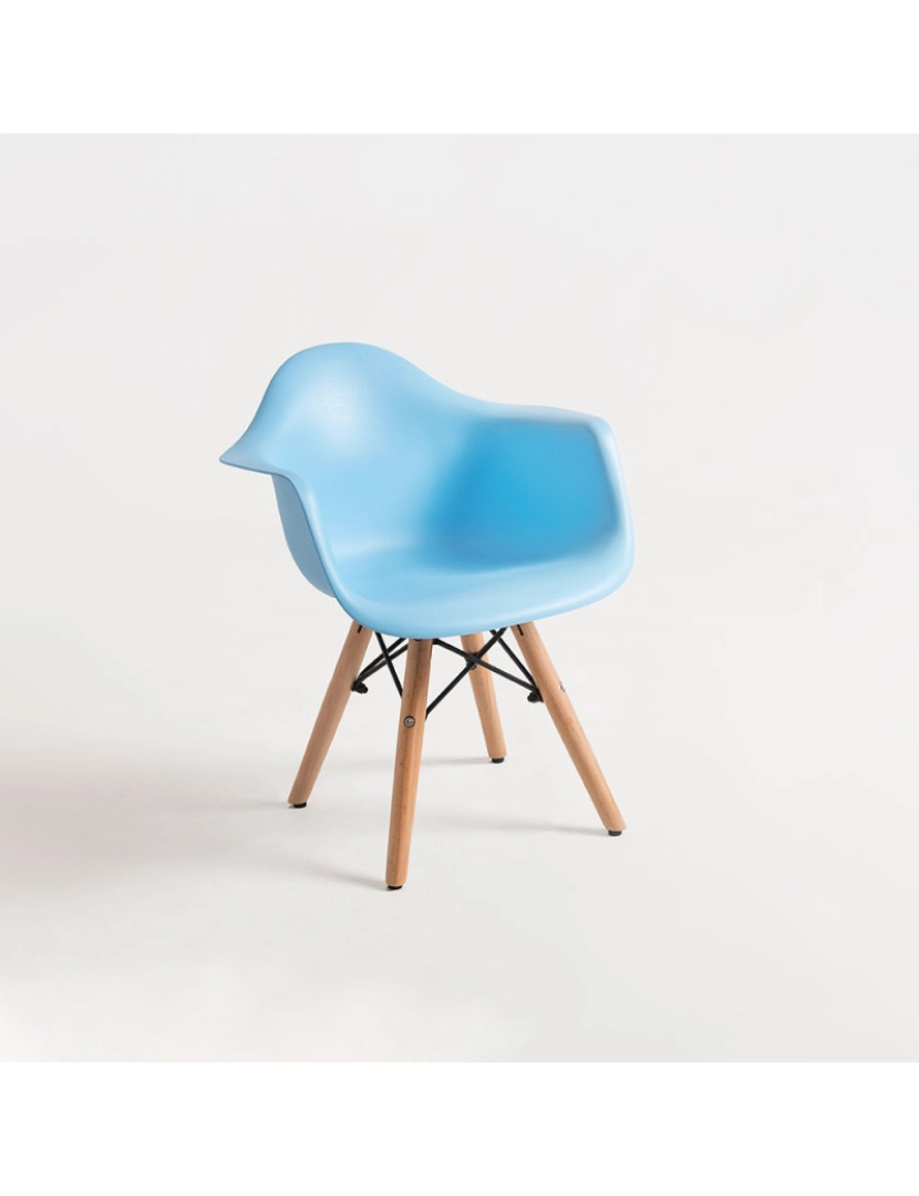 Presentes Miguel - Cadeira Dau Kid (Infantil) - Azul claro