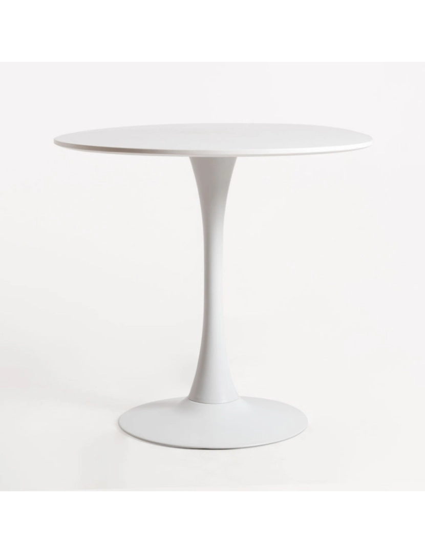 imagem de Mesa Kolio 90 cm - Branco2