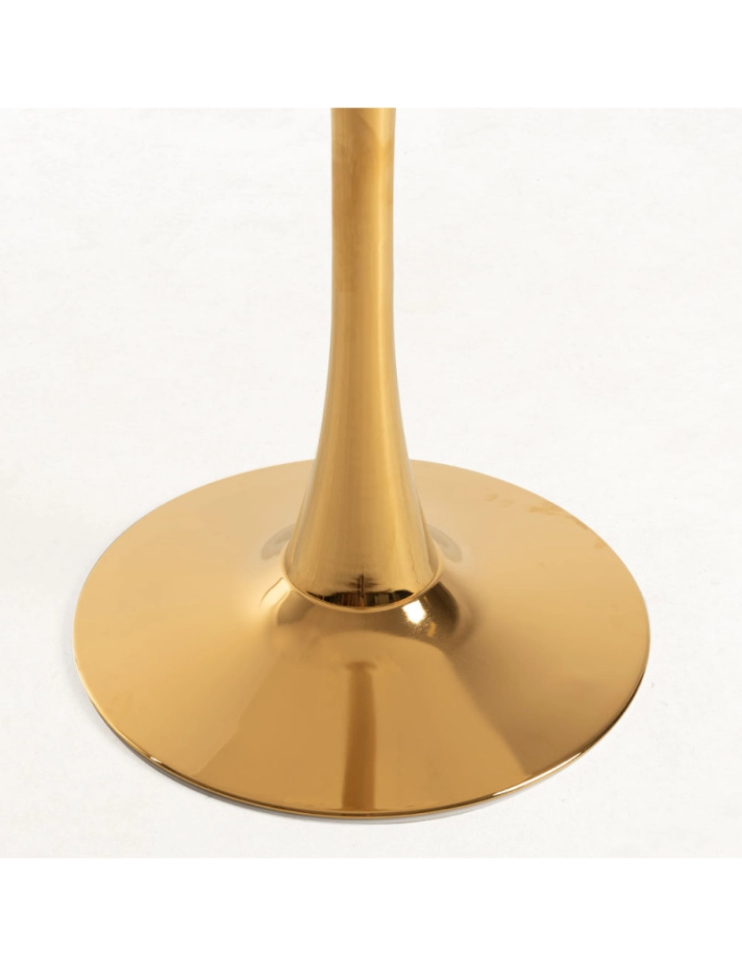 imagem de Mesa Kolio 80 cm Golden - Branco6