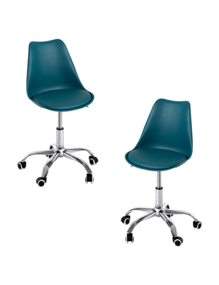Presentes Miguel - Pack 2 Cadeiras Neo - Verde-azulado