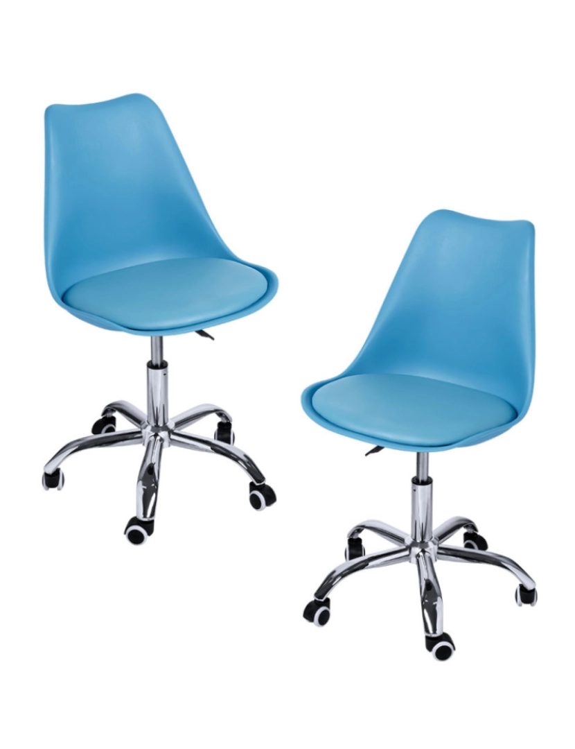Presentes Miguel - Pack 2 Cadeiras Neo - Azul claro