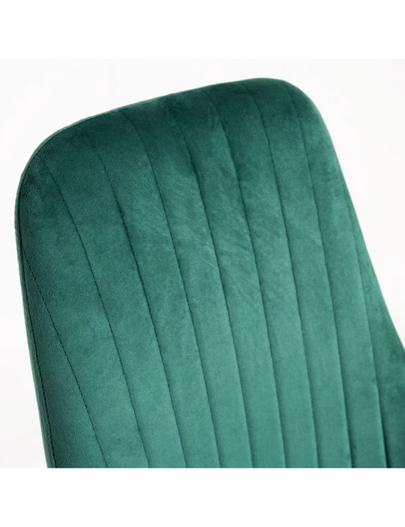 imagem de Pack 2 Cadeiras Kan Veludo - Verde4