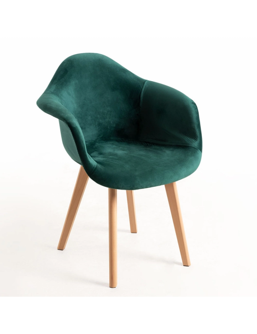 Presentes Miguel - Cadeira Belu Veludo - Verde
