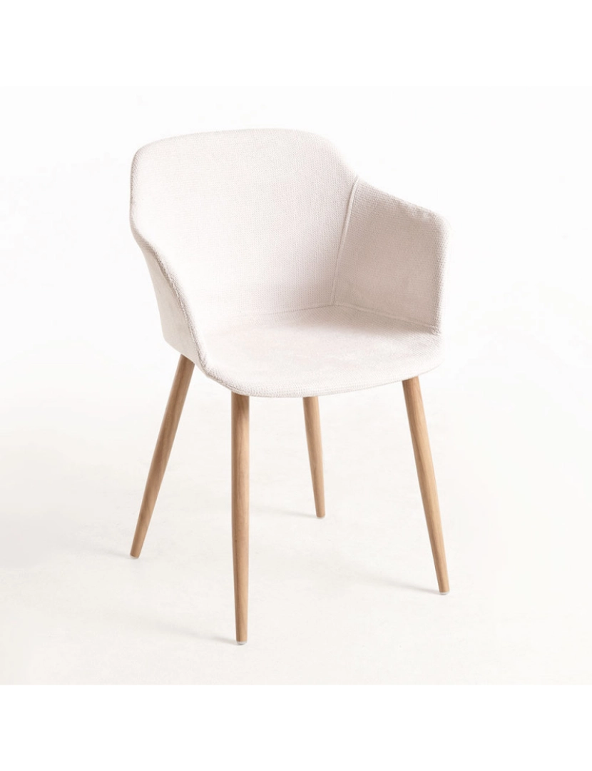 imagem de Cadeira Kivi Tecido - Branco1