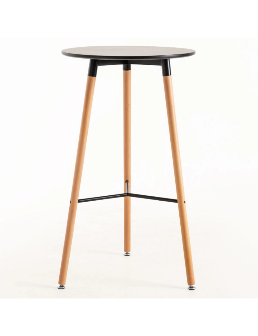 imagem de Mesa Tower Alta 60 cm - Preto2