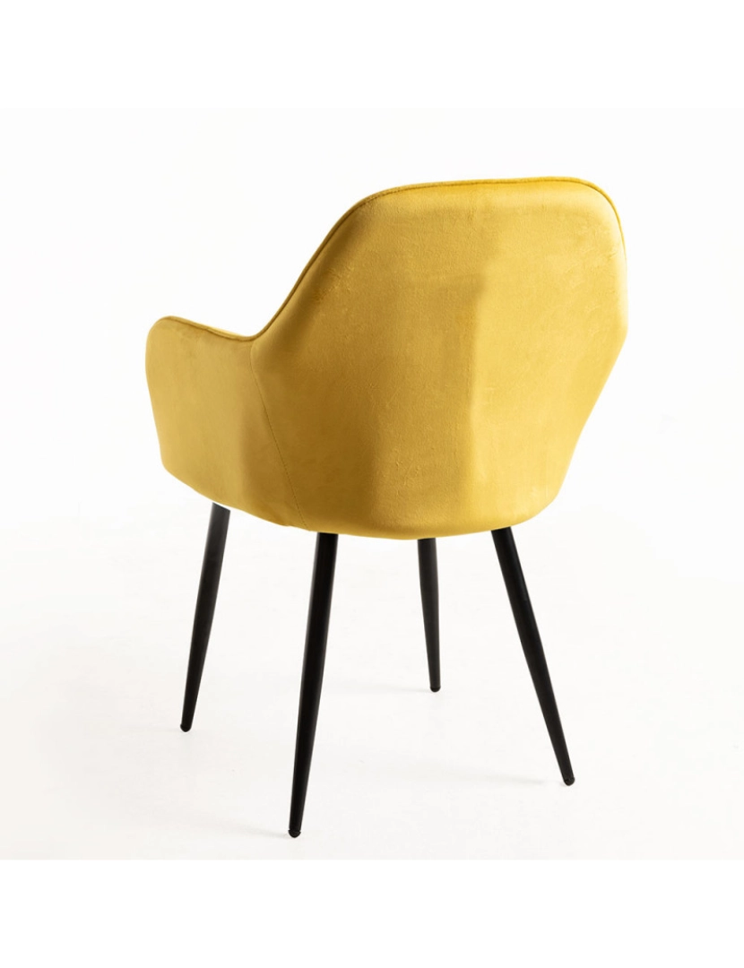 imagem de Cadeira Chic Black - Amarelo4