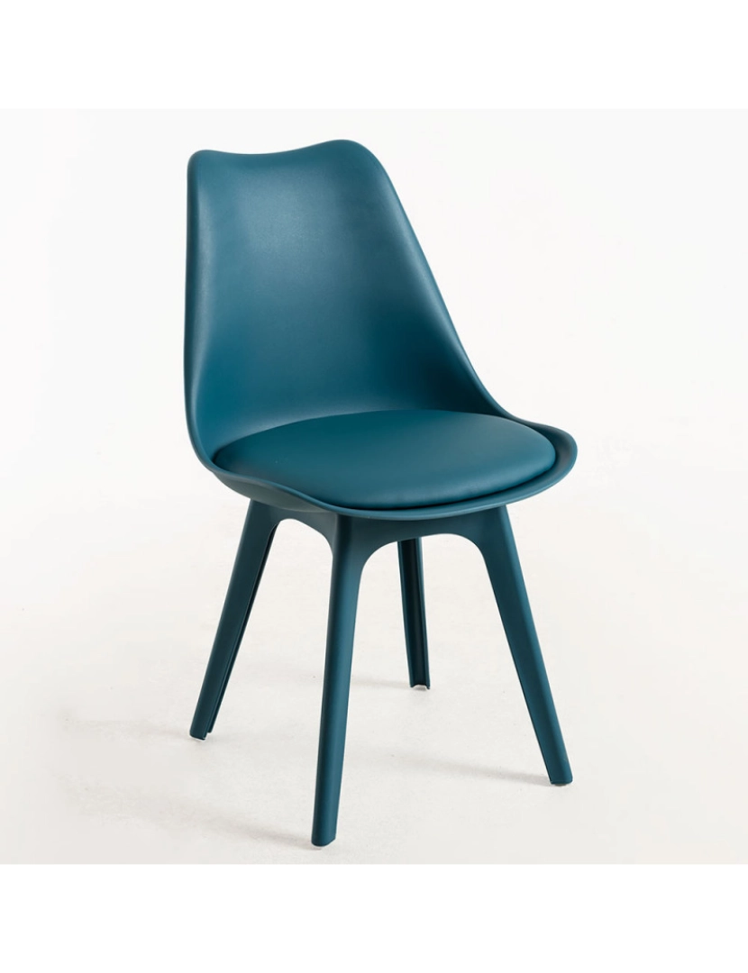 Presentes Miguel - Cadeira Synk Suprym - Verde-azulado