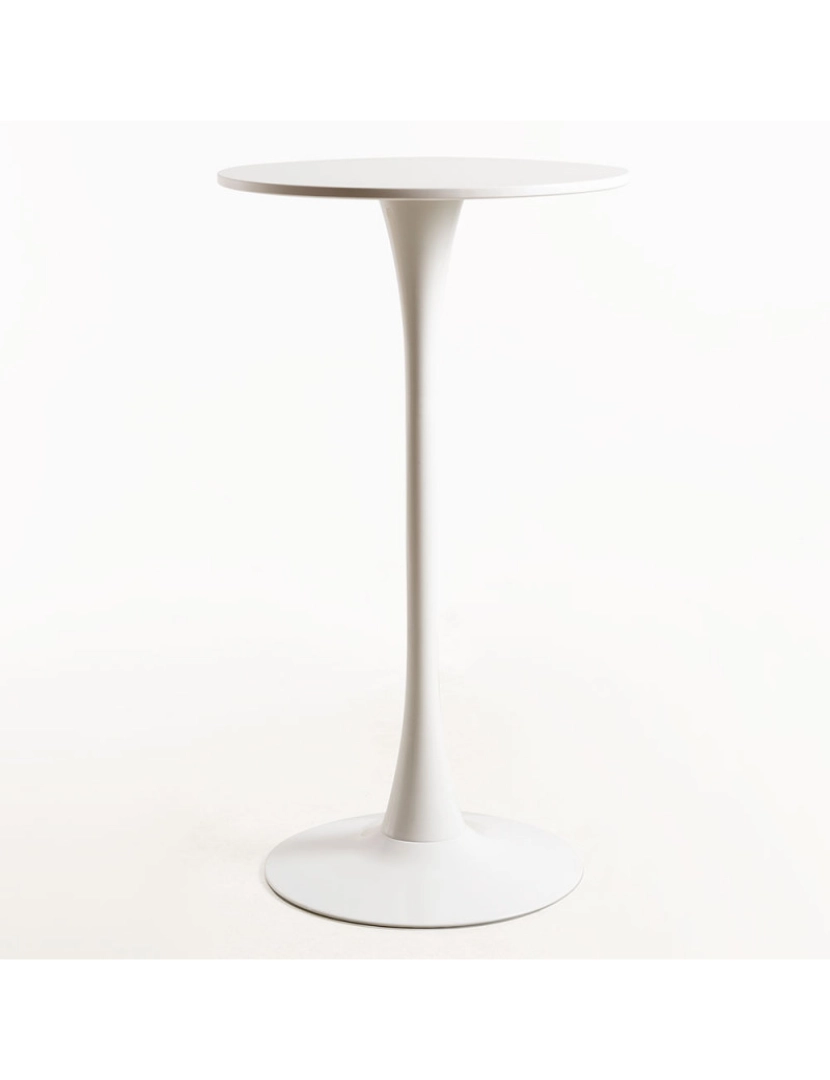 Presentes Miguel - Mesa Kolio Alta 60 cm - Branco