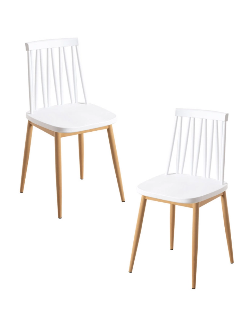 Presentes Miguel - Pack 2 Cadeiras Tilba - Branco